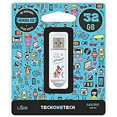 Tech One Tech Que Vida Más Perra TEC4009-32 32 GB цена и информация | USB накопители | kaup24.ee