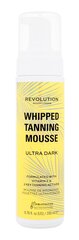 Isepruunistav vaht Makeup Revolution London Whipped, 200 ml, Ultra Dark hind ja info | Isepruunistavad kreemid | kaup24.ee