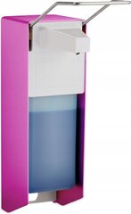 Дозатор жидкого мыла, 500 мл, pink цена и информация | Аксессуары для ванной комнаты | kaup24.ee
