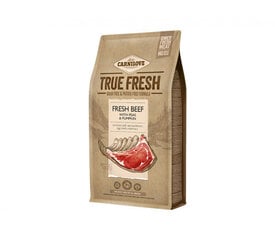 Carnilove True Fresh с говядиной для взрослых собак всех пород, 1,4 кг цена и информация | Сухой корм для собак | kaup24.ee