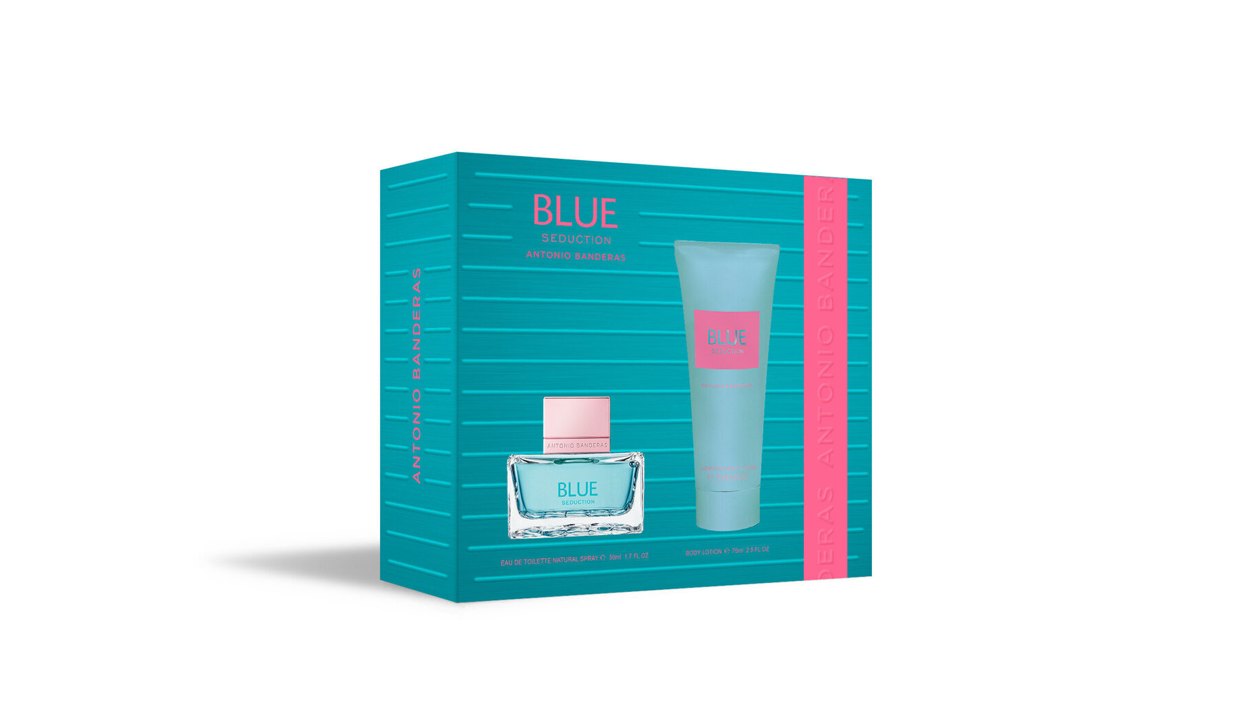 Komplekt naistele Antonio Banderas Blue Seduction For Women 2022 H2, tualettvesi, 50 ml + ihupiim, 75 ml hind ja info | Naiste parfüümid | kaup24.ee