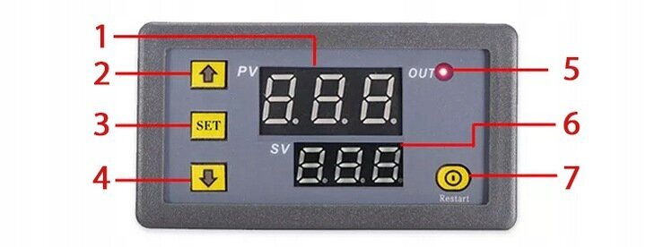 Elektrooniline termostaat, temperatuuri reguleerimine, 230V hind ja info | Taimerid, termostaadid | kaup24.ee