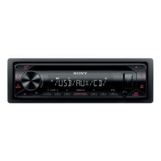 Sony CD-mängija 4x55W punane USB цена и информация | Autoraadiod, multimeedia | kaup24.ee