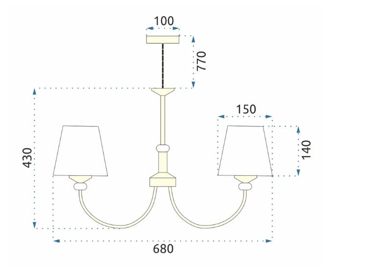 Kristallidega rippvalgusti APP1014-5CP hind ja info | Rippvalgustid | kaup24.ee