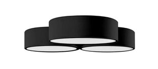 Lampa Plafon APP878-C Triple Black 3x40cm цена и информация | Люстры | kaup24.ee