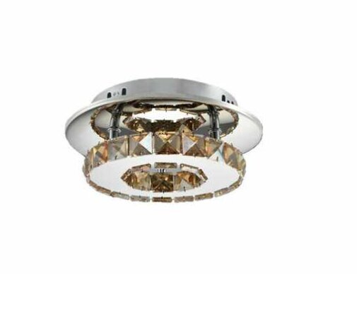 Kristall-laevalamp Plafond Glamour 8W APP407-C hind ja info | Rippvalgustid | kaup24.ee