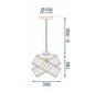 Kristall-lamp APP1105-1CP hind ja info | Rippvalgustid | kaup24.ee