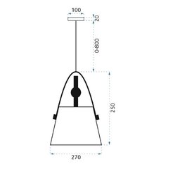 BUFFO laevalgusti Hall hind ja info | Rippvalgustid | kaup24.ee