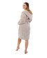 Naiste hommikumantel Fluffy beež hind ja info | Naiste hommikumantlid | kaup24.ee