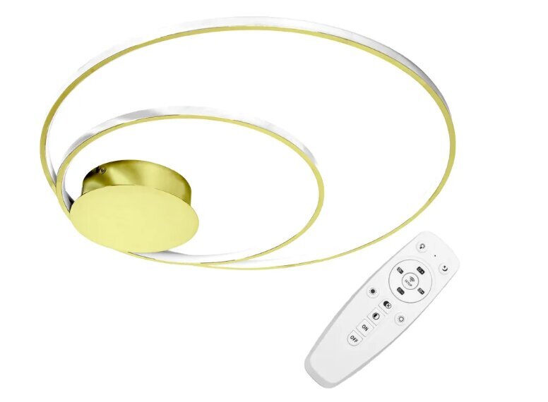 LED plafondilamp kuldne APP803-C цена и информация | Rippvalgustid | kaup24.ee