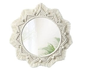 BOHO seinapeegel 50CM 322047 цена и информация | Подвесные зеркала | kaup24.ee