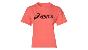 Naiste T-särk Asics Big Logo Tee, roosa цена и информация | Женские футболки | kaup24.ee