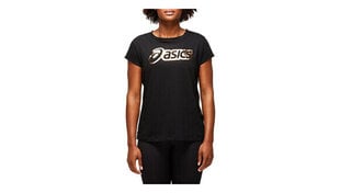 Naiste T-särk Asics Logo Graphic Tee, must hind ja info | Naiste T-särgid, topid | kaup24.ee