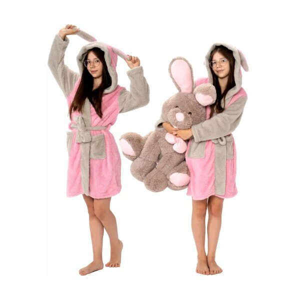 Laste hommikumantel Bunny 3 hind ja info | Tüdrukute hommikumantlid ja pidžaamad | kaup24.ee