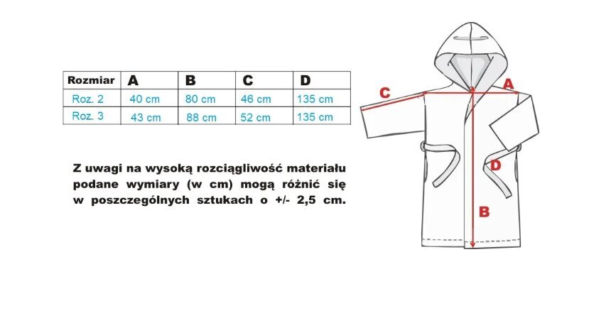 Laste hommikumantel Bunny 3 hind ja info | Tüdrukute hommikumantlid ja pidžaamad | kaup24.ee