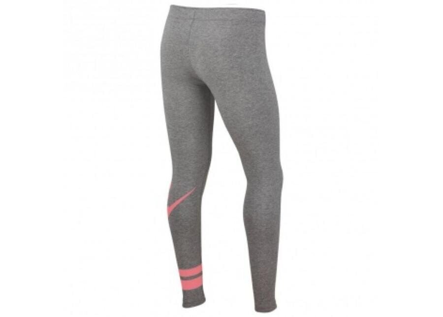 Tüdrukute treeningpüksid Nike Girls NSW Legging Favorite GX3, hall hind ja info | Tüdrukute retuusid, püksid | kaup24.ee