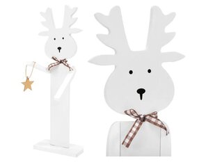 Puidust jõulupõder 35cm 301036 hind ja info | Jõulukaunistused | kaup24.ee