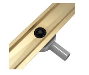 Rea Pure Neo Mirror Gold Pro 70 lineaarne drenaaž цена и информация | Душевые сливы | kaup24.ee