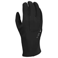 Мужские перчатки для бега Nike Storm-FIT Phenom, черные цена и информация | Мужские шарфы, шапки, перчатки | kaup24.ee