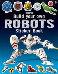 Build Your Own Robots Sticker Book hind ja info | Väikelaste raamatud | kaup24.ee