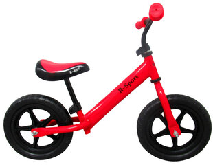 Балансировочный велосипед R7, 12', красный цена и информация | Балансировочные велосипеды | kaup24.ee