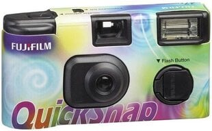 Fujifilm Quicksnap 400 X-TRA Flash, Черный цена и информация | Фотоаппараты мгновенной печати | kaup24.ee