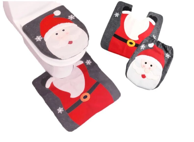 Jõuluvana WC-kate KF399 hind ja info | Jõulukaunistused | kaup24.ee