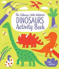 Little Children's Dinosaur Activity Book цена и информация | Книги для малышей | kaup24.ee