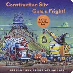 Construction Site Gets a Fright!: A Halloween Lift-the-Flap Book hind ja info | Noortekirjandus | kaup24.ee
