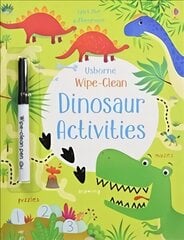 Wipe-Clean Dinosaur Activities цена и информация | Книги для малышей | kaup24.ee