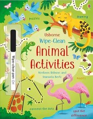 Wipe-Clean Animal Activities hind ja info | Väikelaste raamatud | kaup24.ee