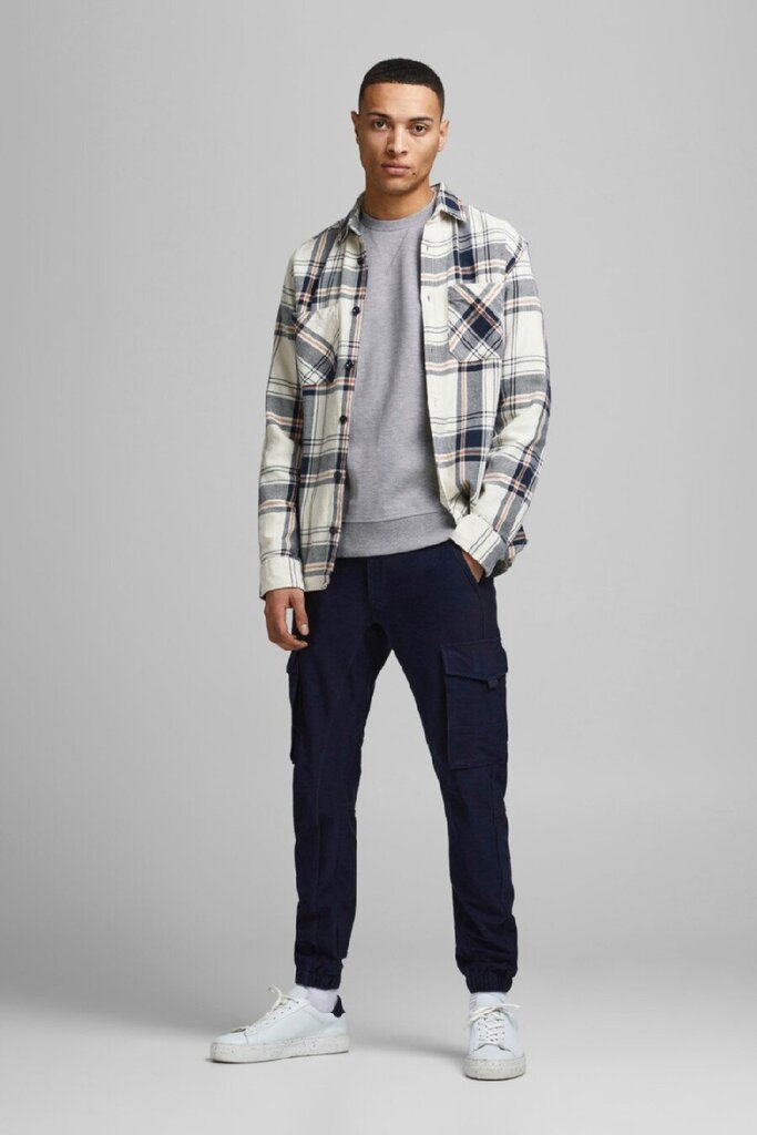 Meeste spordidžemper Jack & Jones 12181903LGMELANGE-L hind ja info | Meeste kampsunid | kaup24.ee