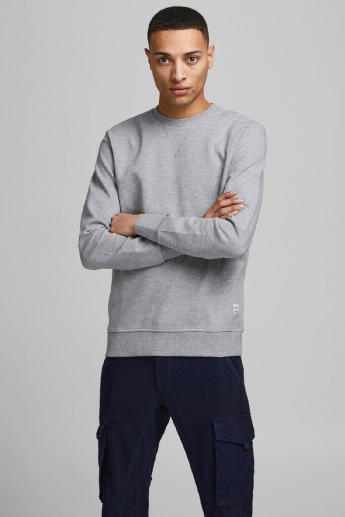 Meeste spordidžemper Jack & Jones 12181903LGMELANGE-L hind ja info | Meeste kampsunid | kaup24.ee