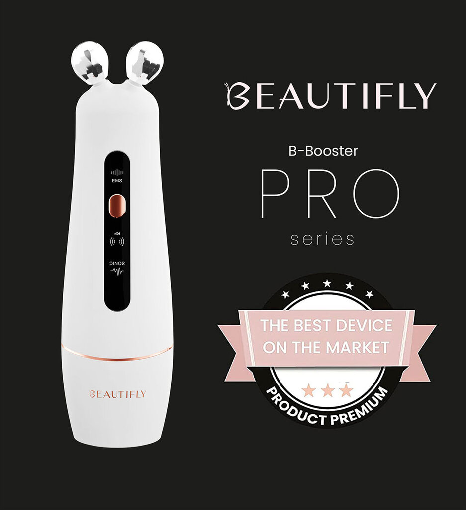 Beautifly B-Booster PRO-face lifting lifting seade, vananemisvastane süsteem hind ja info | Näohooldusseadmed | kaup24.ee