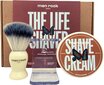 Raseerimiskomplekt Men Rock The Life Shaver Sandalwood Essential Shaving Kit hind ja info | Raseerimisvahendid | kaup24.ee