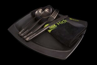 Söögiriistade, taldriku ja rätikute komplekt SQ DLX Plate Sets, Standard hind ja info | Matkapotid, matkanõud | kaup24.ee