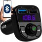 FM saatja Bluetooth USB SD MP3 laadija, käed-vabad funktsioon цена и информация | FM modulaatorid, FM trasmitterid | kaup24.ee