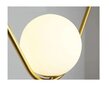 Kuldne rippvalgusti APP689-1CP цена и информация | Rippvalgustid | kaup24.ee