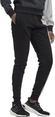 Мужские спортивные брюки Adidas W Cb Ft Pant HC8832/L, черные/серые цена и информация | Мужская спортивная одежда | kaup24.ee