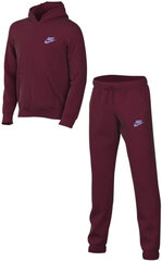 Nike Spordikostüümid U Nsw Trk Suit Core Bordeaux BV3634 638 BV3634 638/S цена и информация | Свитеры, жилетки, пиджаки для мальчиков | kaup24.ee