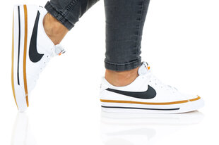 Детские кроссовки Nike Court Borough Low 2 DA5380 102, белые цена и информация | Nike Одежда, обувь и аксессуары | kaup24.ee