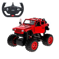 Raadio-juhitav auto Jeep Wrangler Rubicon 1:14, 6+ hind ja info | Poiste mänguasjad | kaup24.ee