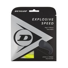 Струны для тенниса DUNLOP EXPLOSIVE SPEED 1,25mm 17G 12M Yellow цена и информация | Товары для большого тенниса | kaup24.ee