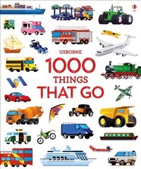 1000 Things That Go цена и информация | Книги для малышей | kaup24.ee