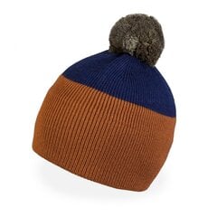 TuTu meriinovillane müts, pruun цена и информация | Шапки, перчатки, шарфы для мальчиков | kaup24.ee