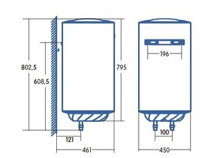 Veeboiler Cata CTR-80-M hind ja info | Boilerid | kaup24.ee