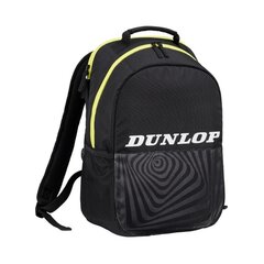 Backpack Dunlop SX CLUB BACKPACK 30L black/yellow цена и информация | Товары для большого тенниса | kaup24.ee