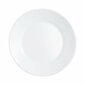 Taldrikute komplekt Arcoroc restaurant valge klaas (Ø 23,5 cm) (6 uds) hind ja info | Lauanõud ja kööginõud | kaup24.ee