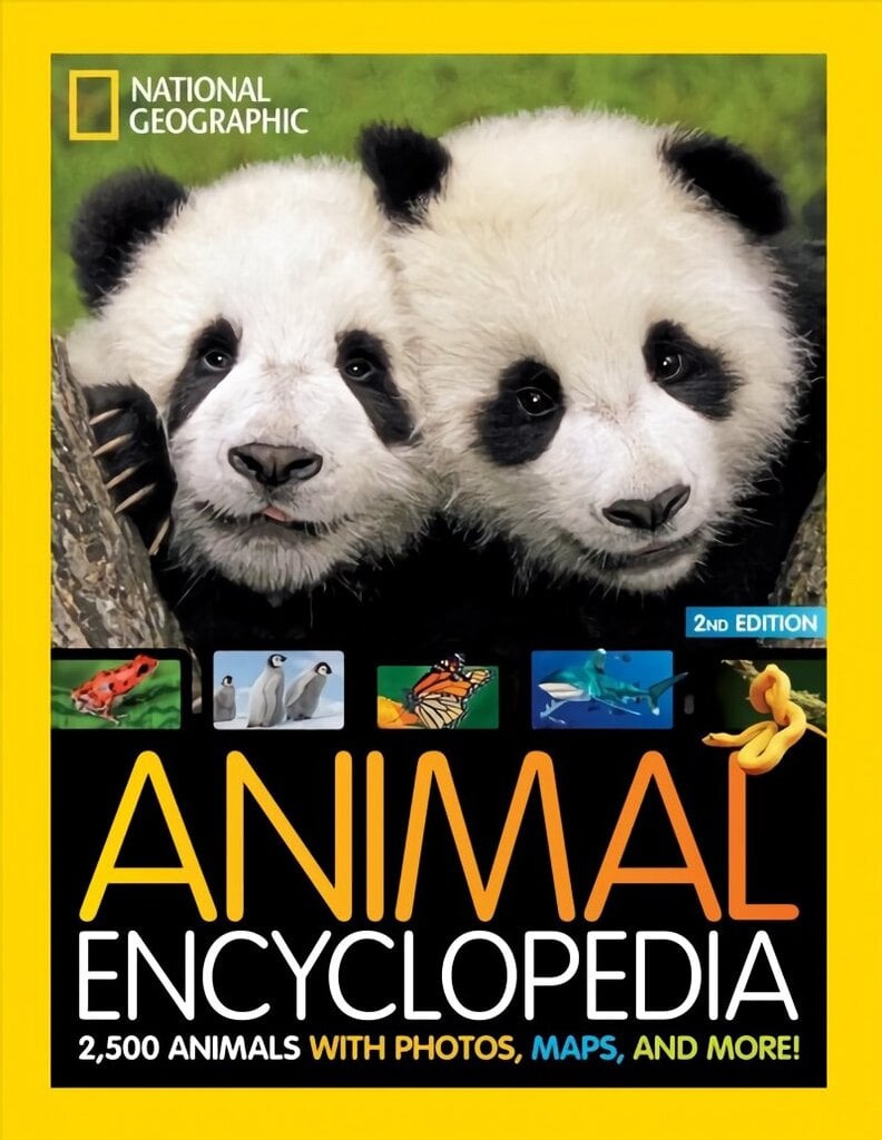 Animal Encyclopedia: 2,500 Animals with Photos, Maps, and More! 2nd Revised edition цена и информация | Noortekirjandus | kaup24.ee