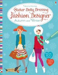 Sticker Dolly Dressing Fashion Designer Autumn and Winter Collection hind ja info | Väikelaste raamatud | kaup24.ee